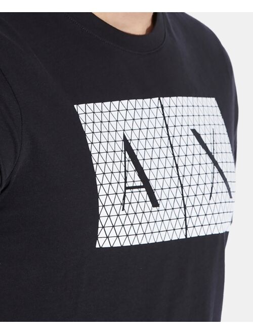 A|X Armani Exchange Men's Foundation Triangulation T-Shirt