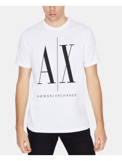 A|X Armani Exchange Men's Printed Icon Logo T-Shirt