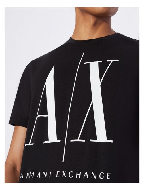 A|X Armani Exchange Men's Printed Icon Logo T-Shirt