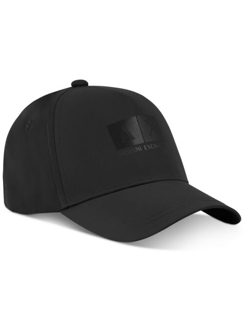 A|X Armani Exchange Men's Box Logo Baseball Cap