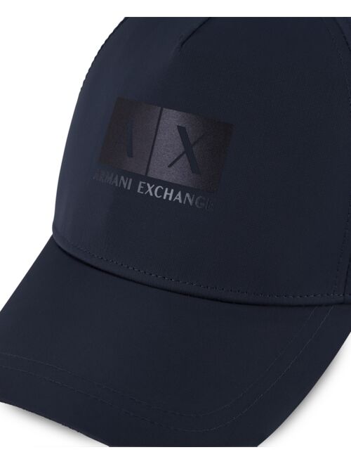 A|X Armani Exchange Men's Box Logo-Print Baseball Hat