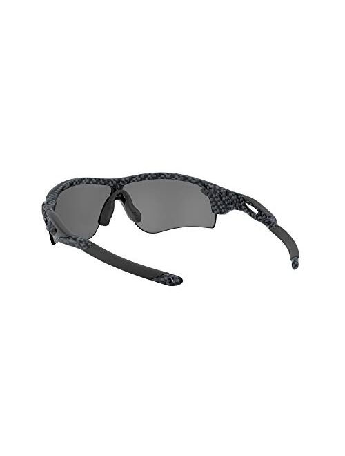 Oakley Men's Oo9206 Radarlock Path Low Bridge Fit Rectangular Sunglasses