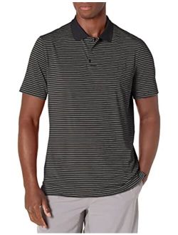 Men's Jacquard Stripe Polo