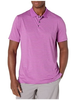 Men's Jacquard Stripe Polo