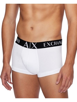 A|X Armani Exchange Men's Stretch Logo Waistband Trunk