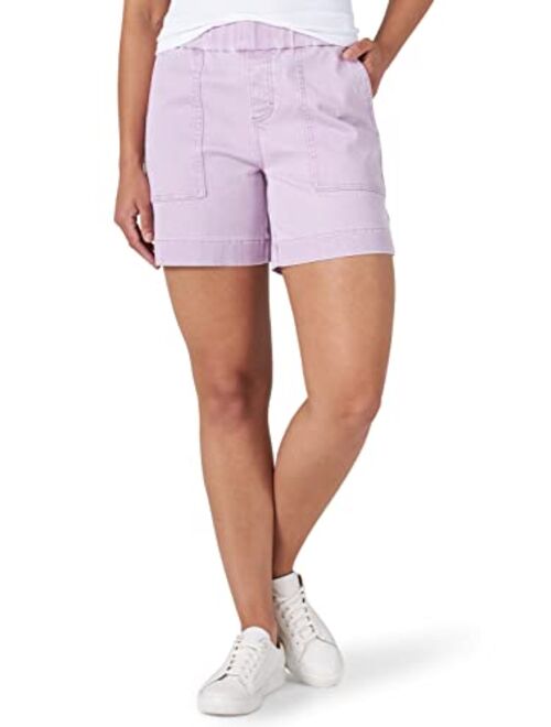 Lee Women's Ultra Lux High-Rise Pull-on Utility Short