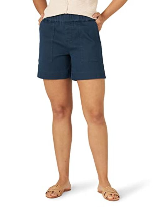 Lee Women's Ultra Lux High-Rise Pull-on Utility Short