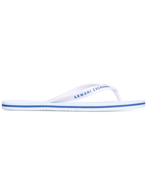 A|X Armani Exchange Men's Logo Sandals