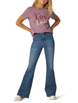 Women's High Rise Flare Jean