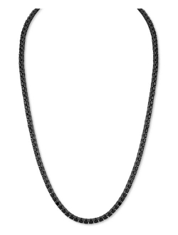 Esquire Men's Jewelry Cubic Zirconia 22" Tennis Necklace (Also in Black Spinel), Created for Macy's