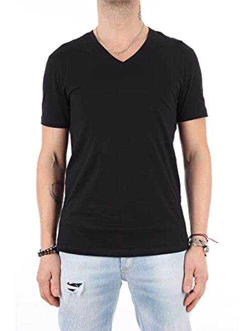 A|X ARMANI EXCHANGE Men's Basic Pima V Neck Tee