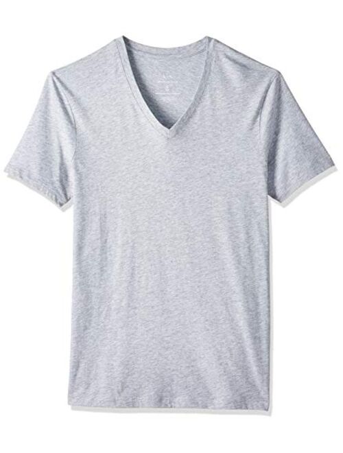 A|X ARMANI EXCHANGE Men's Basic Pima V Neck Tee