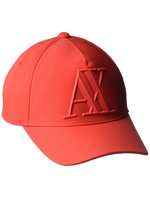 A|X Armani Exchange AX Armani Exchange Men's 3d Rubber AX Tonal Logo