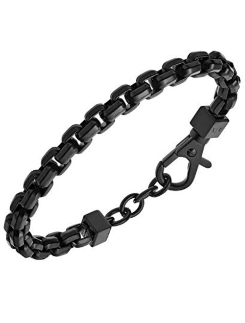 Armani Exchange Stainless Steel Chain Bracelet