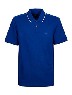 A|X ARMANI EXCHANGE Men's Short Sleeve Jersey Knit Polo