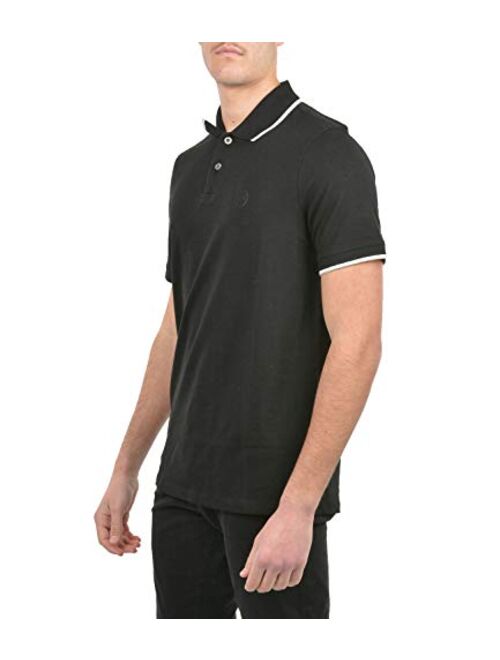 A|X ARMANI EXCHANGE Men's Short Sleeve Jersey Knit Polo