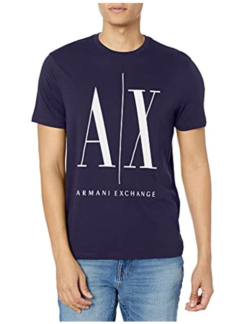 A|X Armani Exchange Crewneck t-shirt that includes large Armani Exchange logo from the 90's.