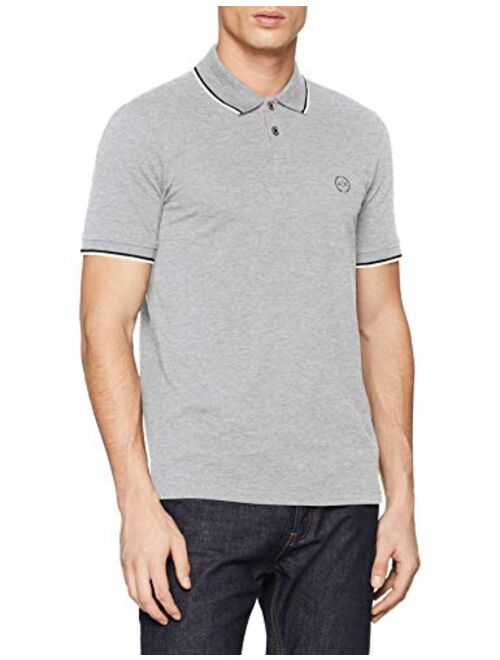 A|X Armani Exchange Men's Short Sleeve Jersey Knit Polo