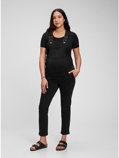 GAP Maternity Denim Overalls with Washwell