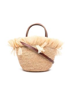 Il Gufo fringe-detail tote bag