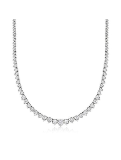 Diamond Tennis Necklace I-J Color / I2-I3 Clarity