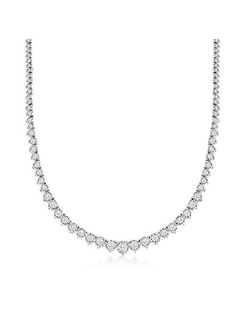 Ross-Simons Diamond Tennis Necklace I-J Color / I2-I3 Clarity