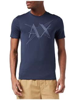 A|X ARMANI EXCHANGE Men's Pop Art Logo T-Shirt