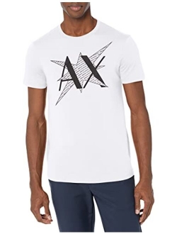 A|X ARMANI EXCHANGE Men's Pop Art Logo T-Shirt