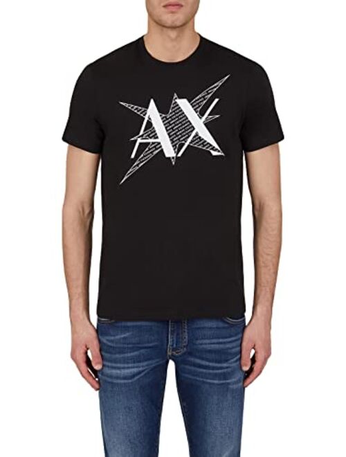 A|X ARMANI EXCHANGE Men's Pop Art Logo T-Shirt