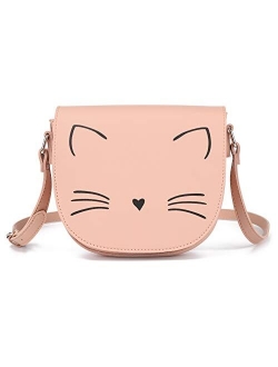 GLADDON Crossbody Bags for Teen Girls Small Fashion Preteen Purses Cat