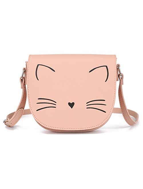 GLADDON Crossbody Bags for Teen Girls Small Fashion Preteen Purses Cat