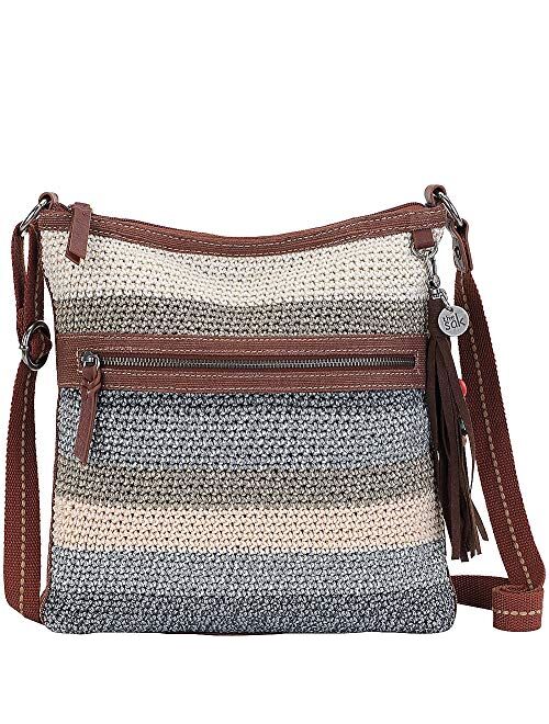 The Sak Crochet Craze All That Crossbody, Large Purse with Single Strap