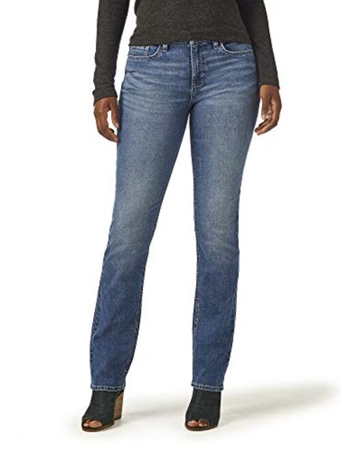 Lee Riders Riders by Lee Indigo Women's Midrise Straight Leg Jean