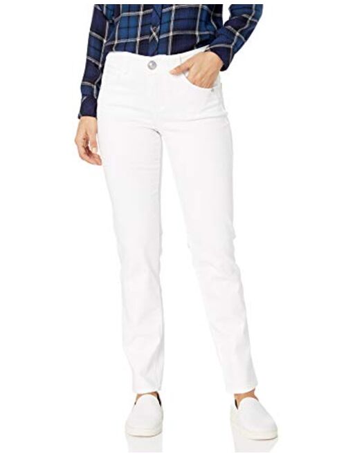 Democracy Women's Petite Ab Solution Straight Leg Jean