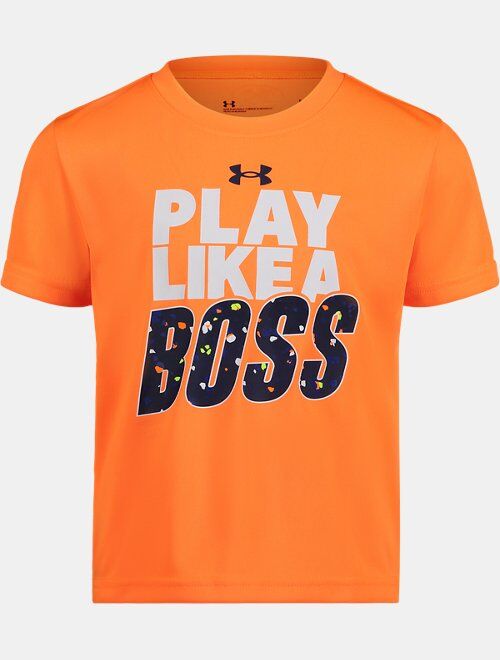 Under Armour Boys' Pre-School UA Play Like a Boss Short Sleeve