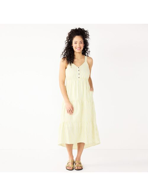 Women's Sonoma Goods For Life Tiered Maxi Dress