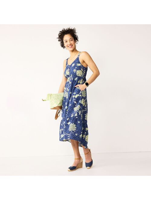 Women's Sonoma Goods For Life Tiered Maxi Dress