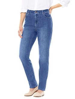 Women's Plus Size Perfect Straight Leg Jean