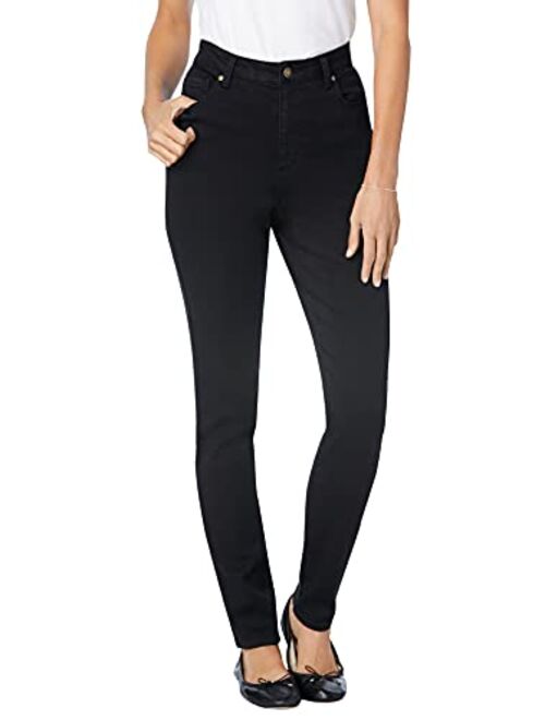 Woman Within Women's Plus Size Perfect Straight Leg Jean