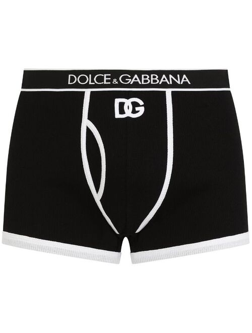 Dolce & Gabbana logo-waistband boxers