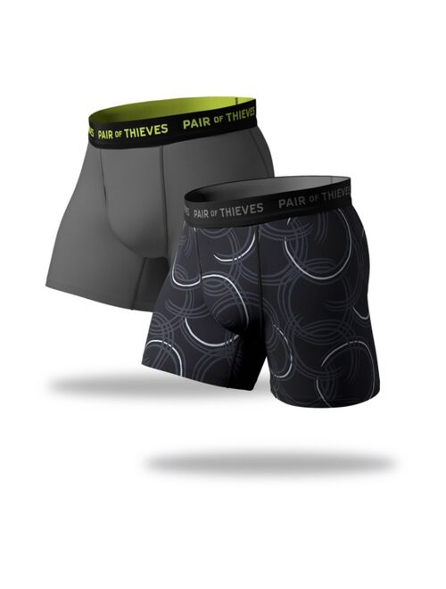 Pair of Thieves Men's Super Fit Boxer Briefs, Pack of 2