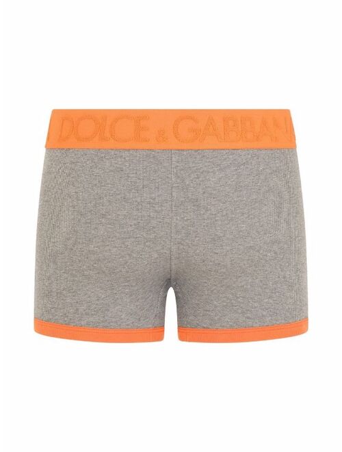 Dolce & Gabbana logo-waistband boxer briefs