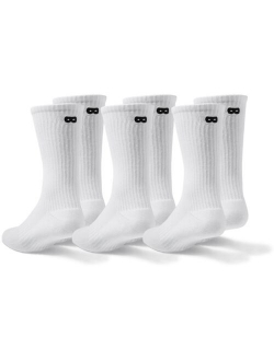 Men's Cushion Crew Socks, Pack of 3