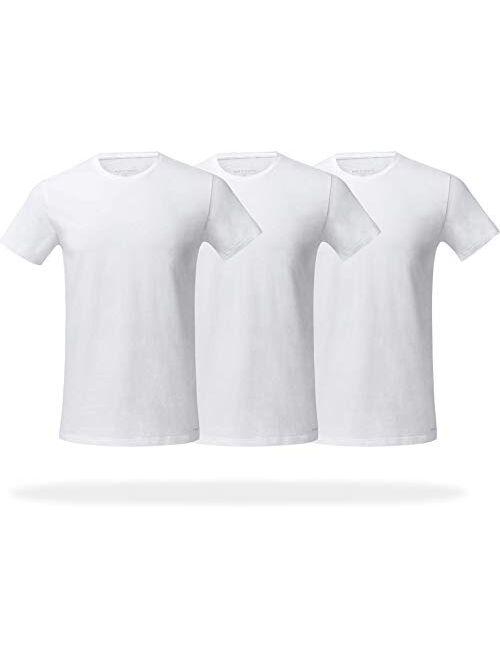 Pair of Thieves Men's Slim Fit Crew Neck T-Shirts, 3 Pack Super Soft Tees, AMZ Exclusive