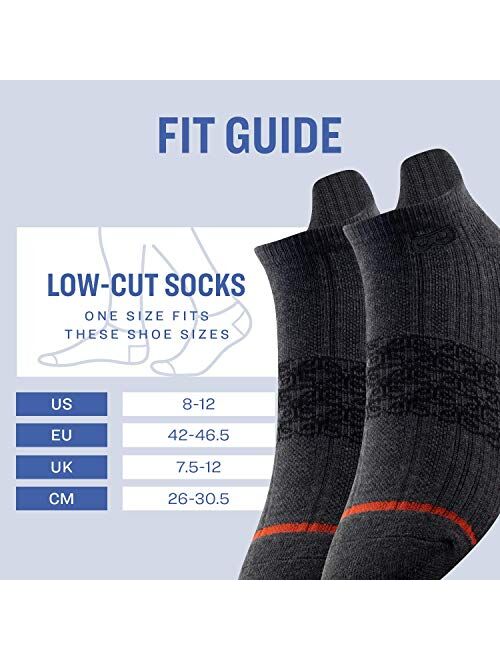 Pair of Thieves Men's 6 Pack Everyday Kit Cushioned Low Cut Socks