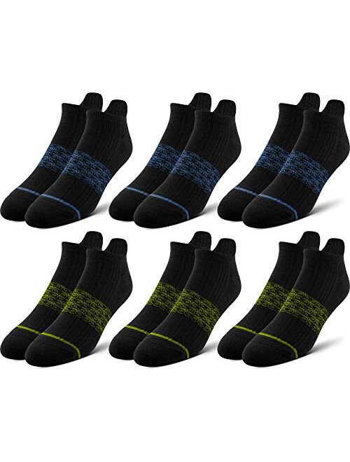 Pair of Thieves Men's 6 Pack Everyday Kit Cushioned Low Cut Socks