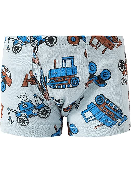 Choco Moon Little Boys' Cotton Brief Soft Underwear Multipack