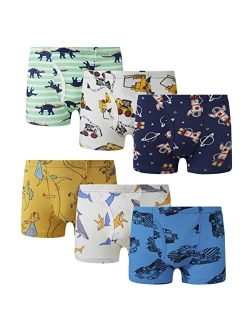 Family Feeling Little Boys' Cotton Boxer Brief Soft Underwear