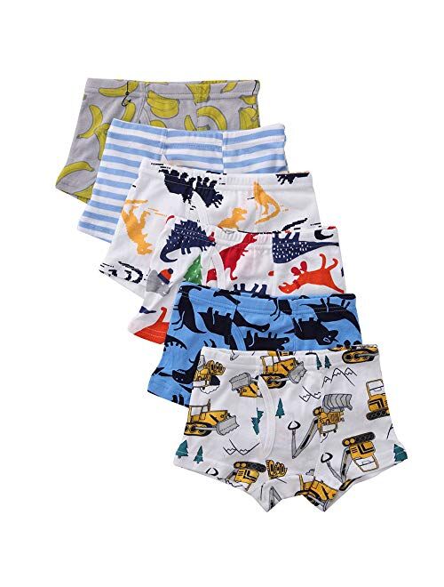 benetia Boys' Cotton Underwear Multi-Pack