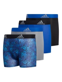 Big Boys Performance Boxer Brief, Pack Of 4